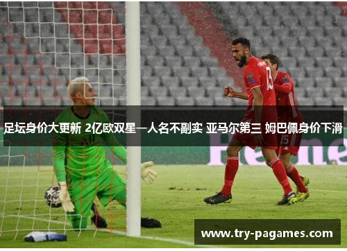 足坛身价大更新 2亿欧双星一人名不副实 亚马尔第三 姆巴佩身价下滑 足坛身价大更新 2亿欧双星一人名不副实 亚马尔第三 姆巴佩身价下滑